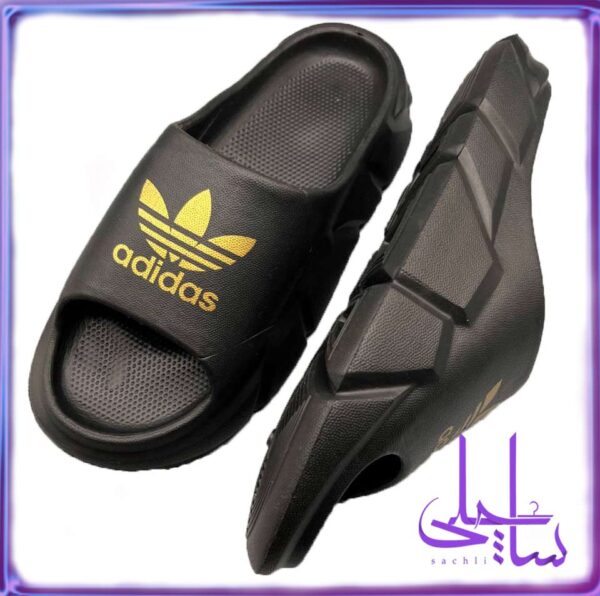 اسلیپر سیلیکونی طرح Adidas مشکی