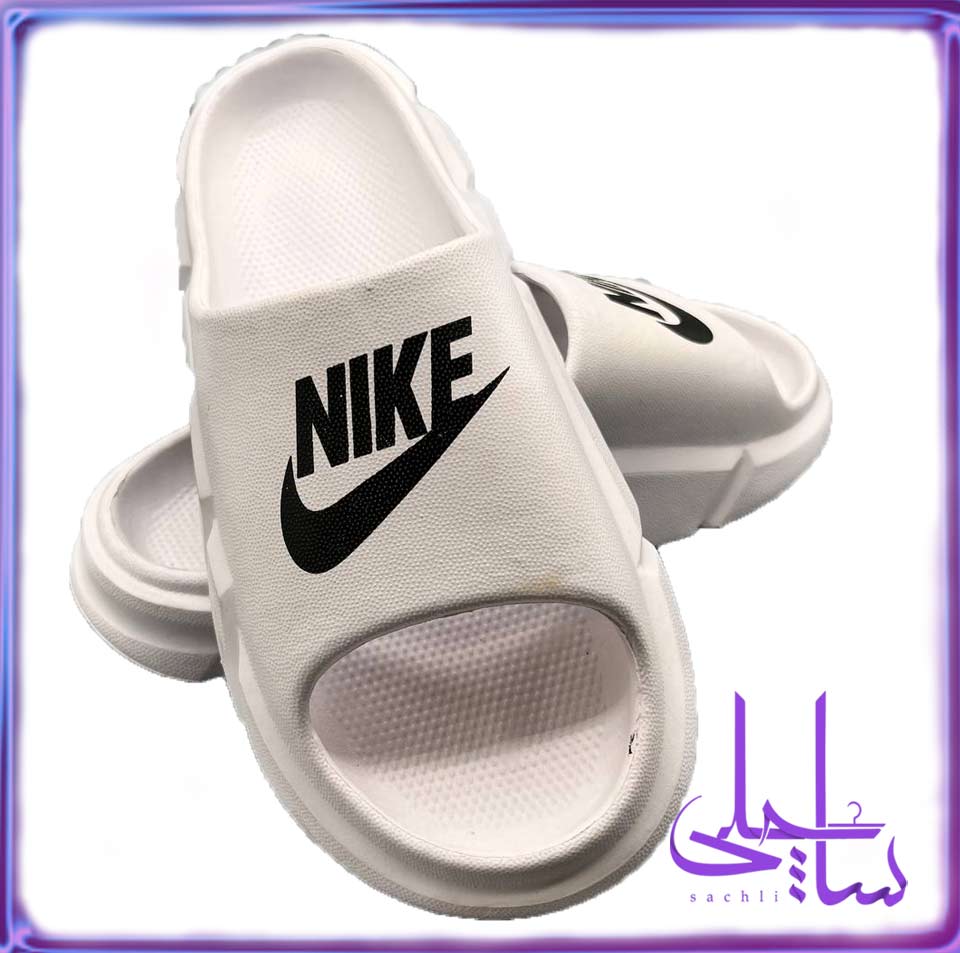 اسلیپر سیلیکونی طرح Nike سفید