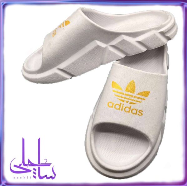 اسلیپر سیلیکونی طرح Adidas سفید